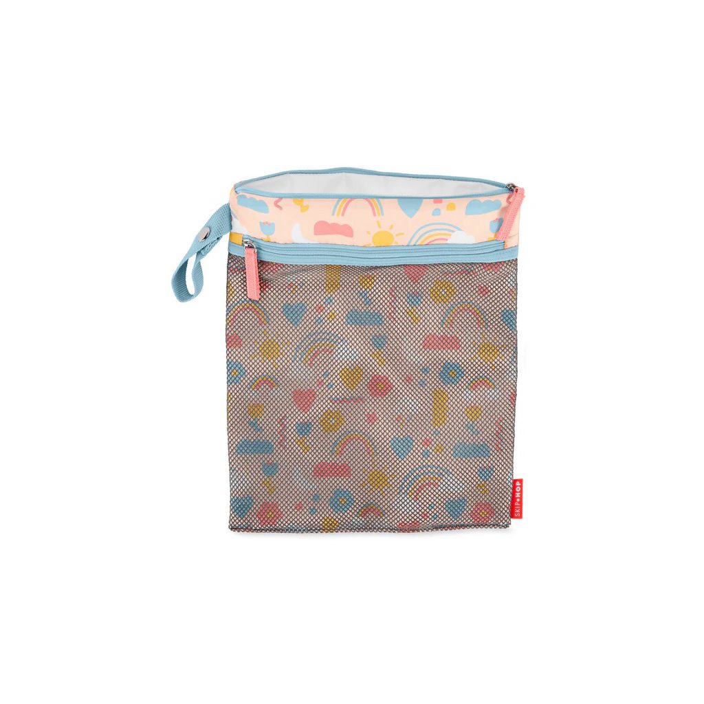 SKIP HOP Spark Style Vrecko nepremokavé Rainbow 30 x 38 cm