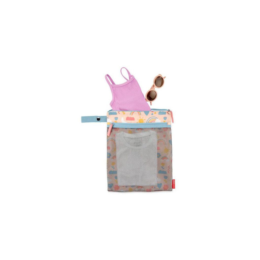 SKIP HOP Spark Style Vrecko nepremokavé Rainbow 30 x 38 cm