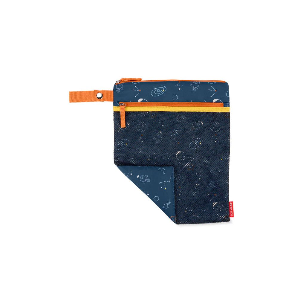 SKIP HOP Spark Style Vrecko nepremokavé Rocket 30 x 38 cm