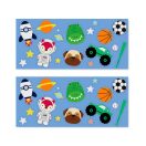 SKIP HOP FÄ¾aÅ¡a s nÃ¡lepkami so slamkovÃ½m nÃ¡ustkom nerezovÃ¡ modrÃ¡ 380 ml, 4r+