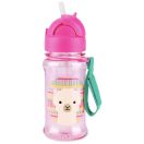 SKIP HOP Zoo tritan Palack szívószállal 355ml Llama 12m+