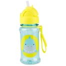 SKIP HOP Zoo Tritán Palack szívószállal 355ml Cápa 12m+