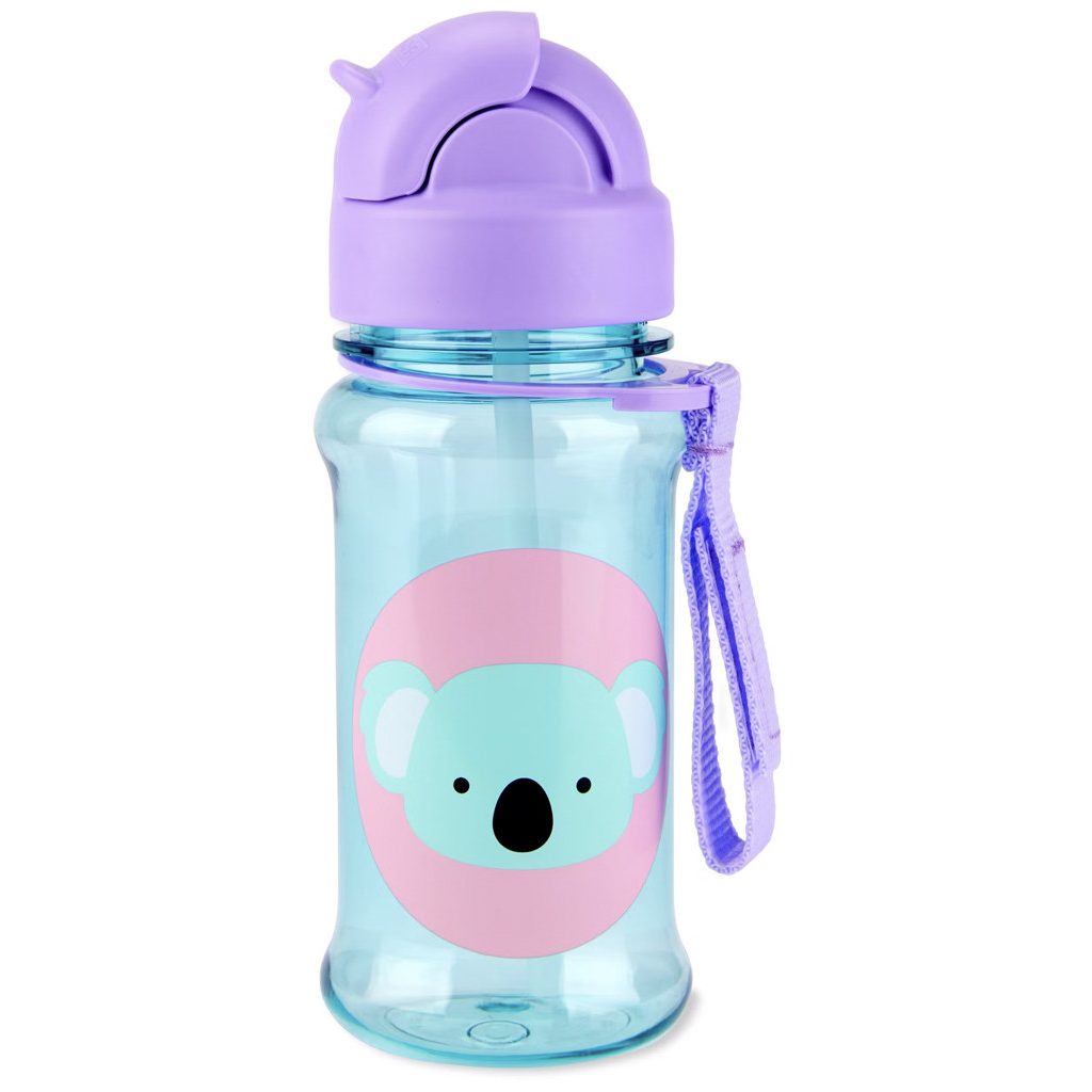 SKIP HOP Zoo Tritán Palack szívószállal 355ml Koala 12m+