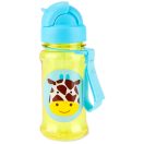 SKIP HOP Zoo Tritán Szívószálas Palack 355ml Zsiráf 12hó+