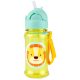 SKIP HOP Zoo Tritán Szívószálas Palack 355ml Oroszlán 12hó+