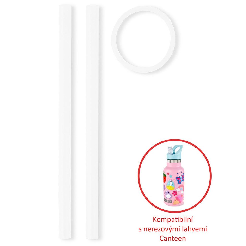 SKIP HOP Slamky nÃ¡hradnÃ© na fÄ¾aÅ¡u nerezovÃº 2ks