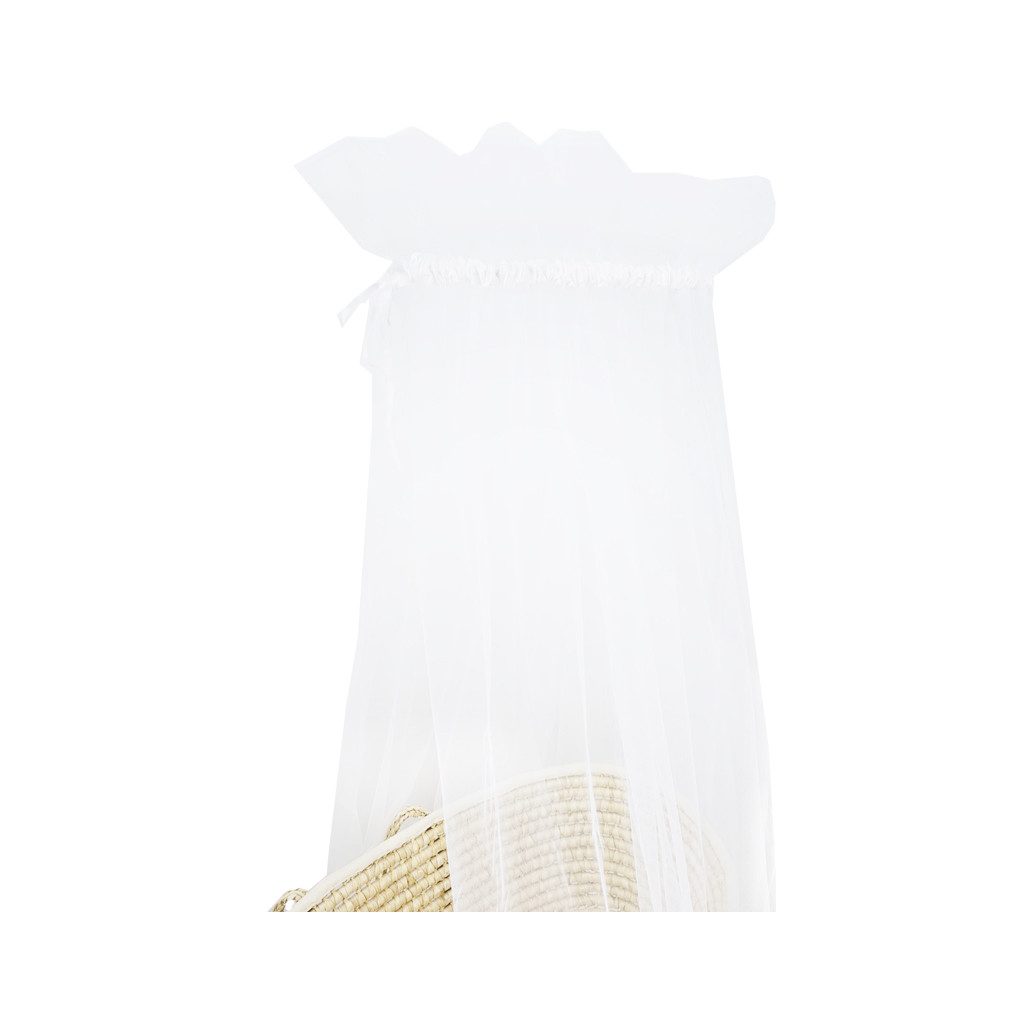 EKO Baldachin felett babaágy átlátszó White 150x300 cm