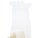 EKO Baldachin felett babaágy átlátszó White 150x300 cm