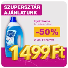 Hydrohome 2in1 vízlágyító (1,5 liter)