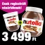 Nutella Mogyorókrém (750 g) + ajándék Nutella Mogyorókrém (200 g)
