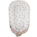 EKO Babafészek pamut velvet Cherry 90x60cm
