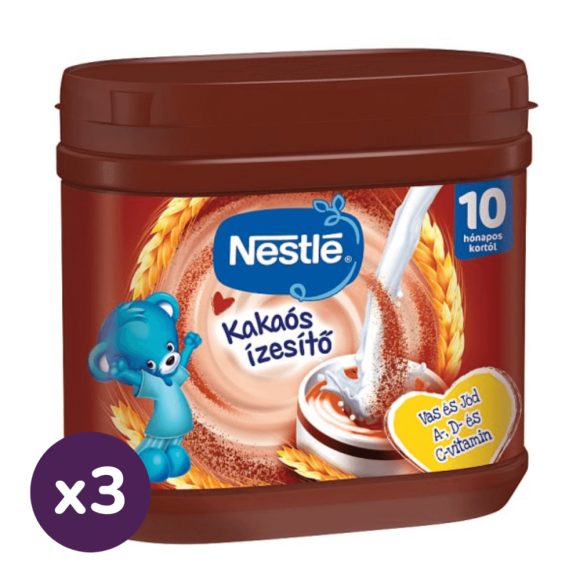 Nestlé Kakaós ízesítő 10 hó+ (3x400 g)