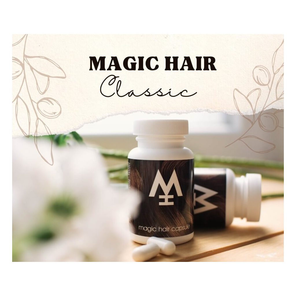 3 havi Magic Hair Classic hajvitamin kapszula kúra + 1 db Magic Wind Professzionális hajszárító csomag