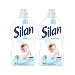  INGYENES SZÁLLÍTÁS - Silan Sensitive öblítő 2x1408 ml (128 mosás)