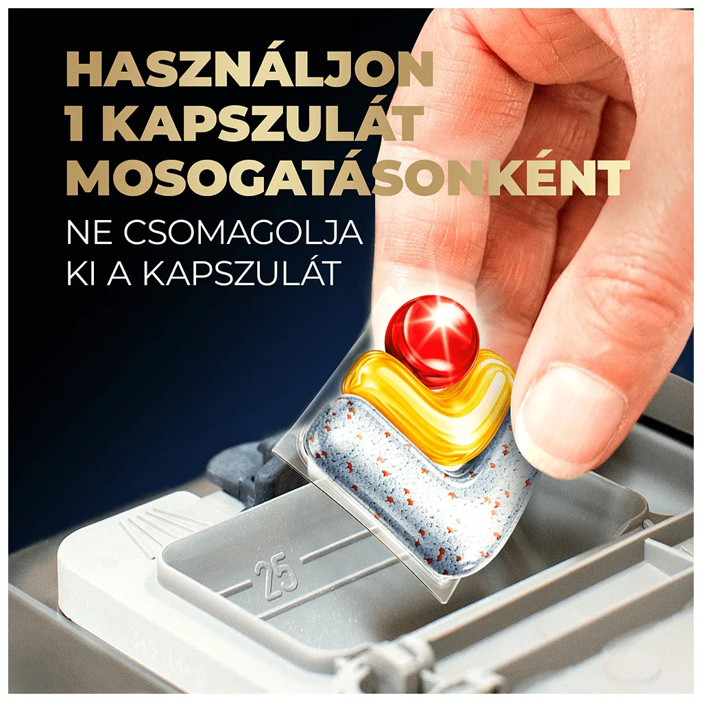 Finish Powerball Ultimate Plus All in 1 mosogatógép-kapszula, lemon (2x90 db)