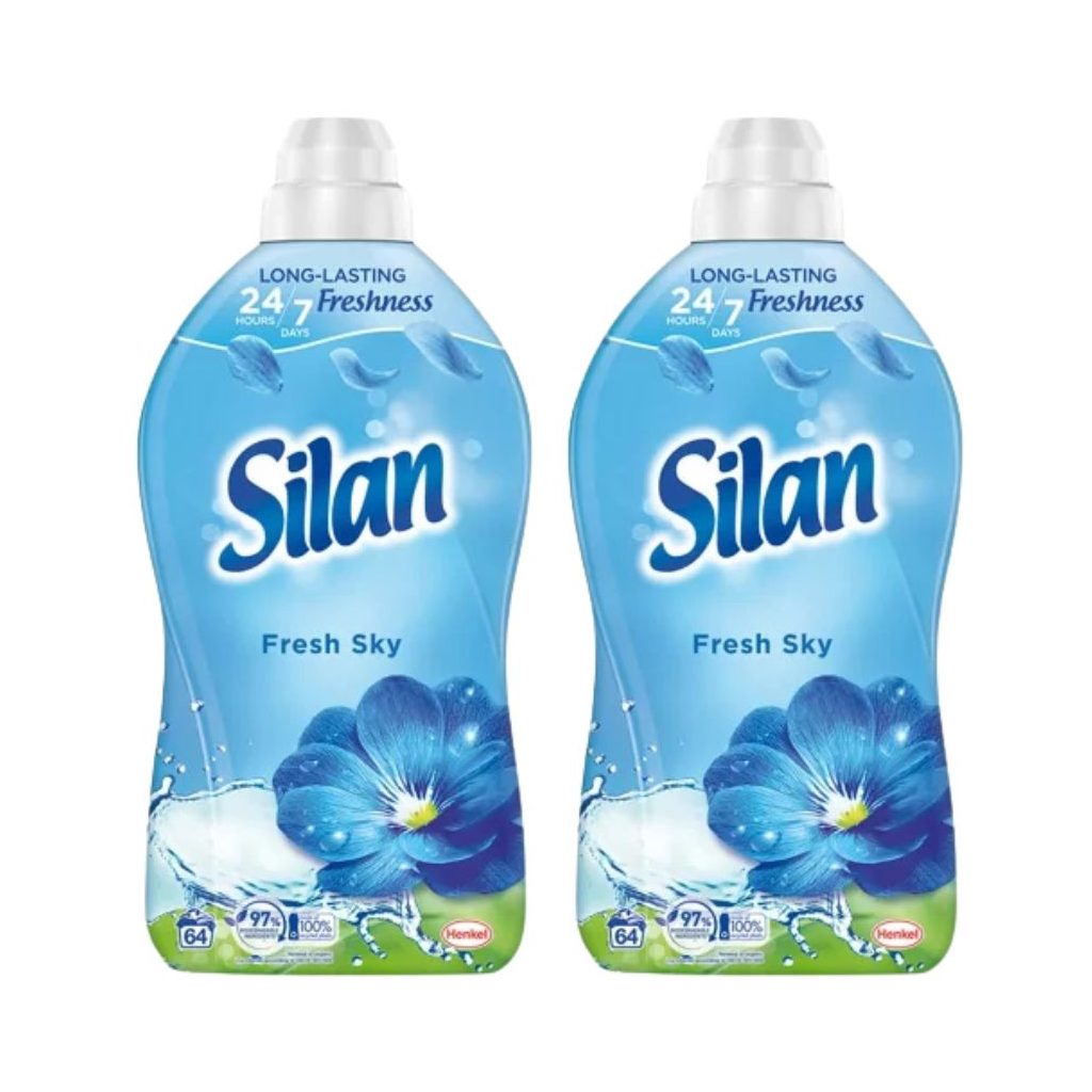 Silan Classic Fresh Sky öblítő 2x1408 ml (128 mosás)