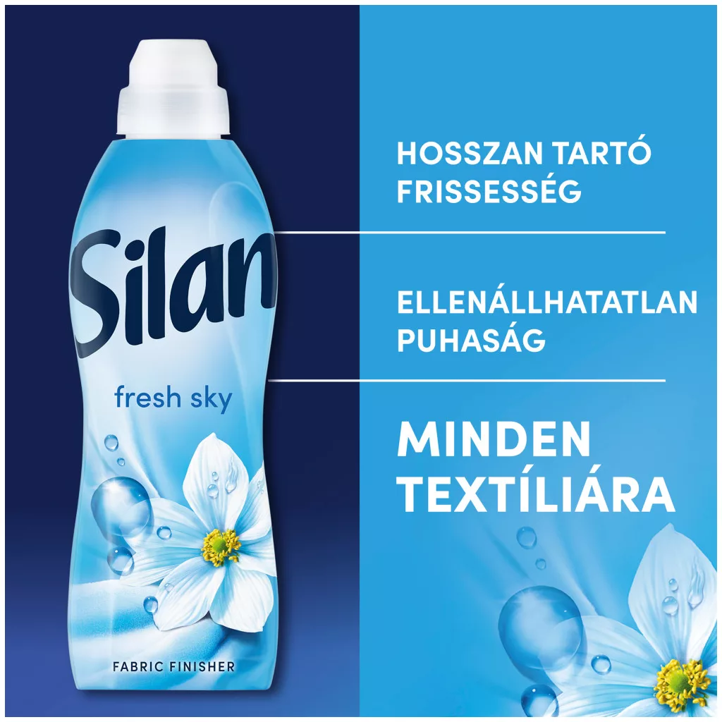 Silan Classic Fresh Sky öblítő 2x1408 ml (128 mosás)