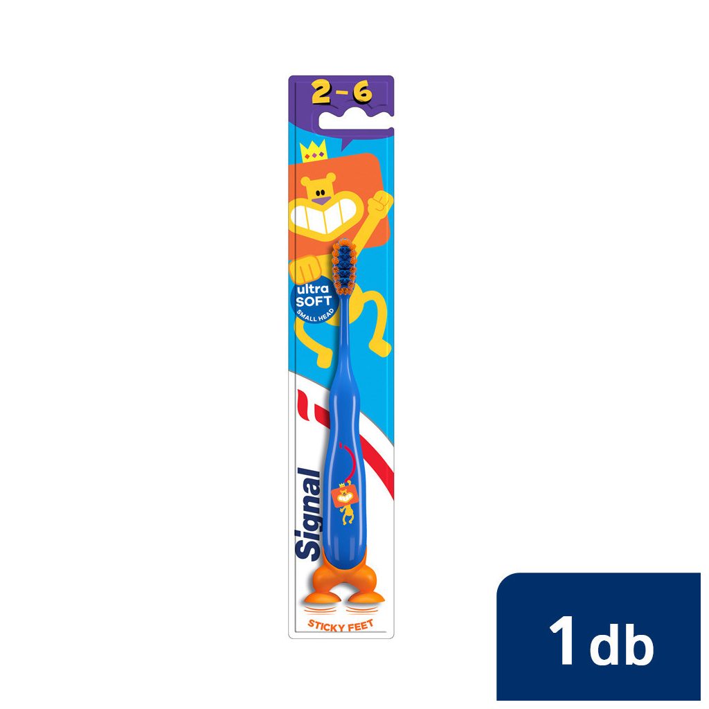 Signal puha gyerek fogkefe 2-6 éves korig (3 db)