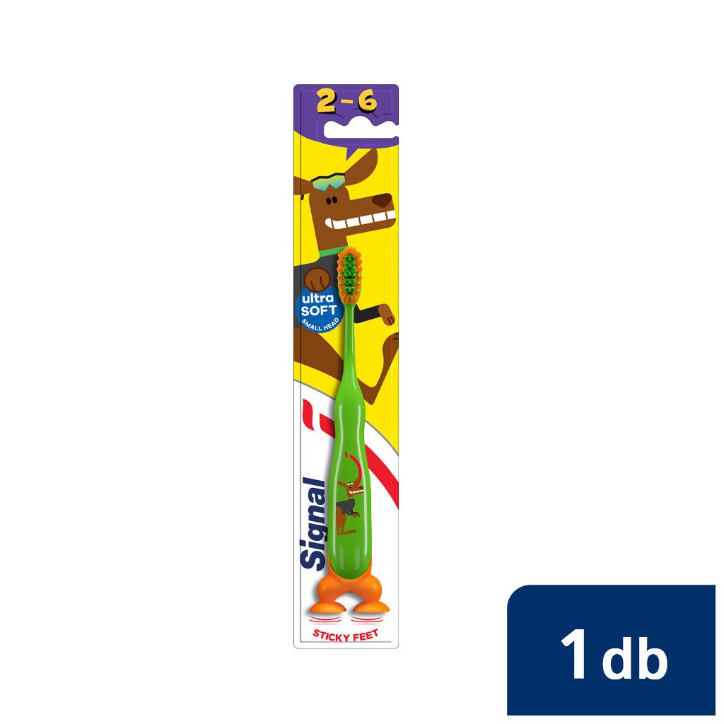 Signal puha gyerek fogkefe 2-6 éves korig (3 db)