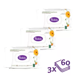   Violeta nedves toalettpapír, sensitive antiallergén (3x60 db)