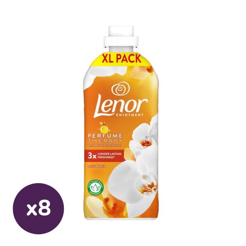 Lenor Vanilla Orchid & Golden Amber öblítő 8x1,2 liter (348 mosás)
