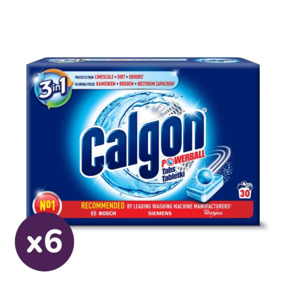 Calgon 3 in 1 vízlágyító tabletta (6x30 db)