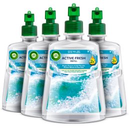   Air Wick Active Fresh Automata Légfrissítő spray utántöltő, Óceáni szellő és tengeri só (4x228 ml)
