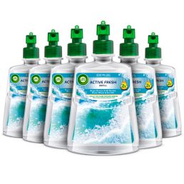   Air Wick Active Fresh Automata Légfrissítő spray utántöltő, Óceáni szellő és tengeri só (6x228 ml)