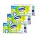 Zewa Deluxe Camomile Comfort toalettpapír 3 rétegű (3x16 tekercs) + ajándék nedves wc-papír