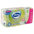 Zewa Deluxe Camomile Comfort toalettpapír 3 rétegű (16 tekercs) + Zewa Natural Camomile nedves toalettpapír (42 db)
