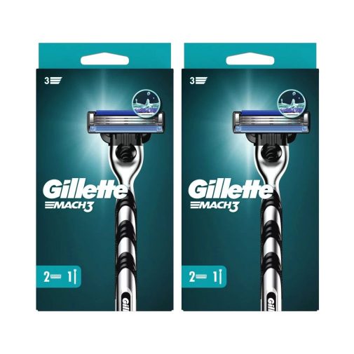 Gillette Mach3 borotva + borotvabetét (2 db)