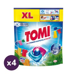 Tomi 3+1 Power Caps Color mosókapszula (160 mosás)