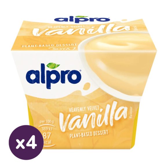 Alpro istenien bársonyos vaníliaízű desszert (4x125 g)