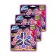 Domestos Aroma Lux WC frissítő blokk, Hibiscus Charm, koncentrált illóolajokkal (3x3x50 g) + ajándék vileda
