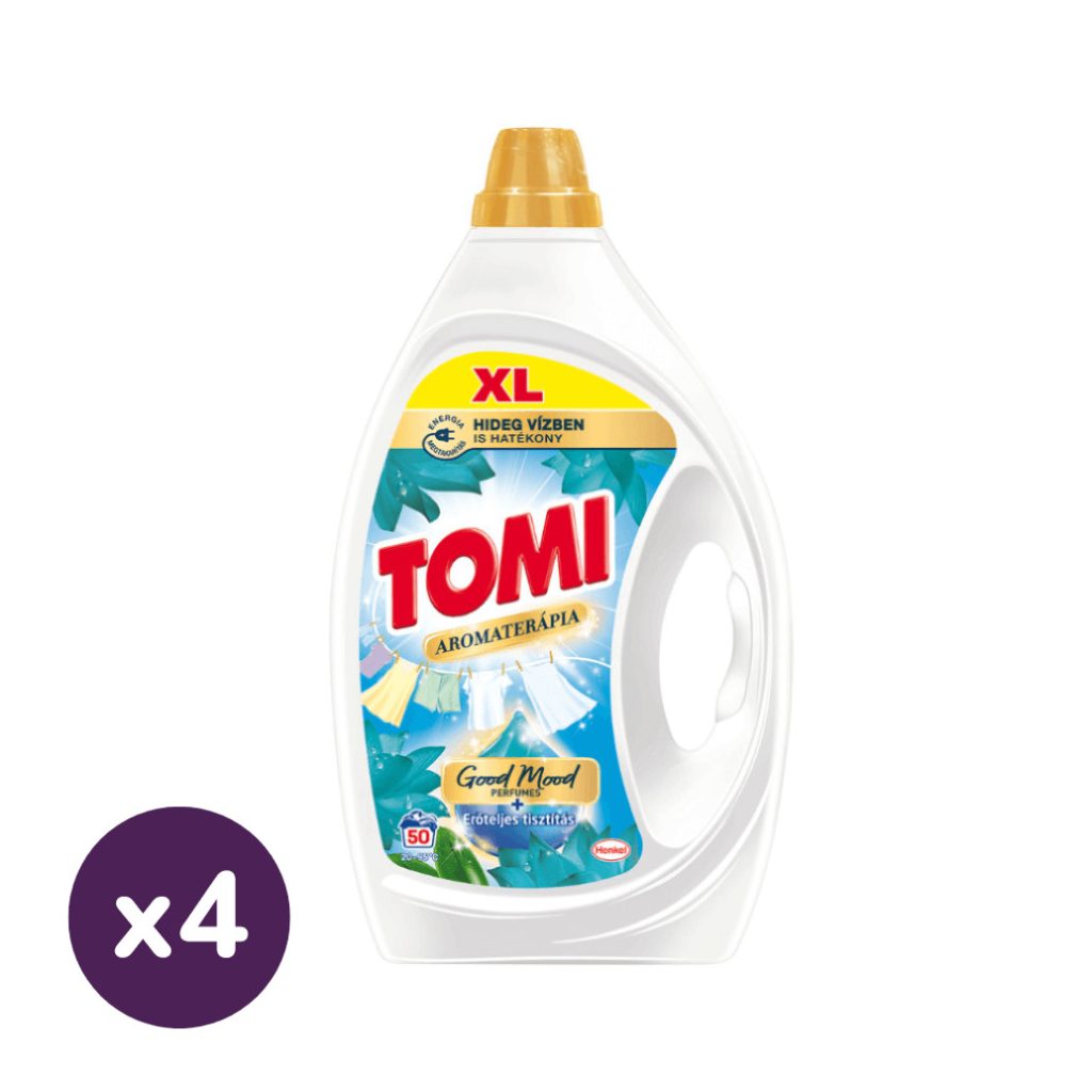 Tomi Aromaterápia Lótusz mosógél 4x2250 ml (200 mosás)