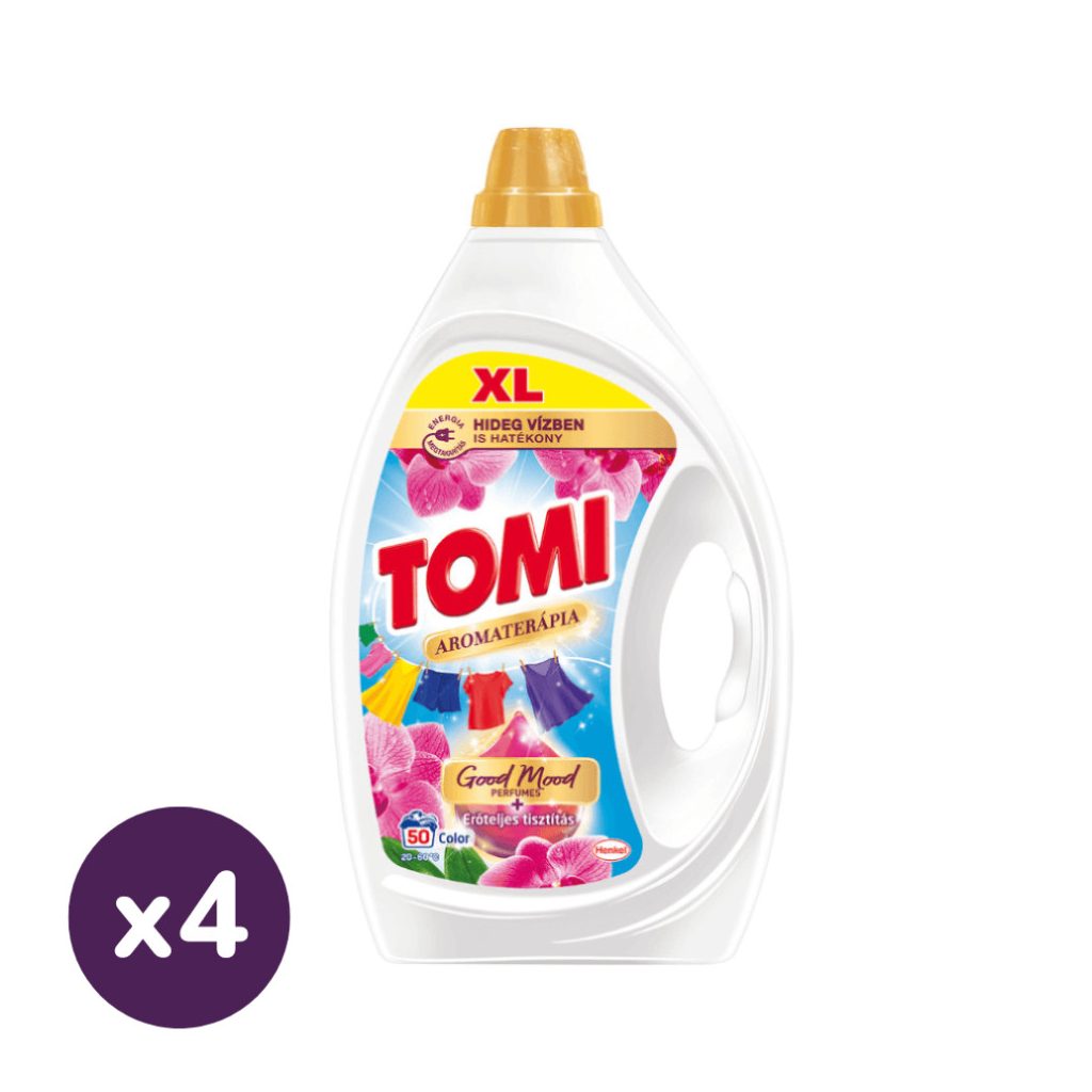 Tomi Aromaterápia Orchidea mosógél 4x2250 ml (200 mosás)