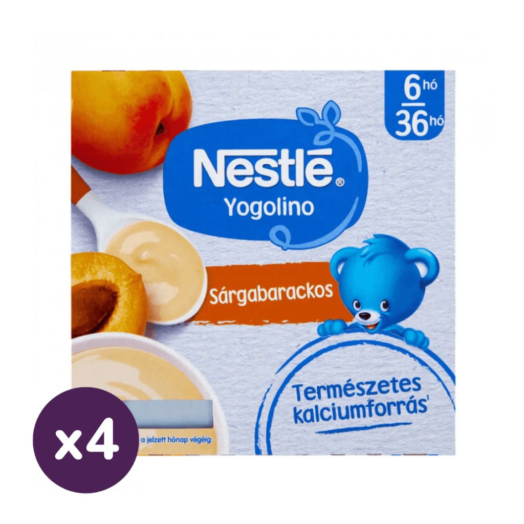 Nestlé Yogolino tejalapú Sárgabarackos bébidesszert 6 hó+ (16x100 g)