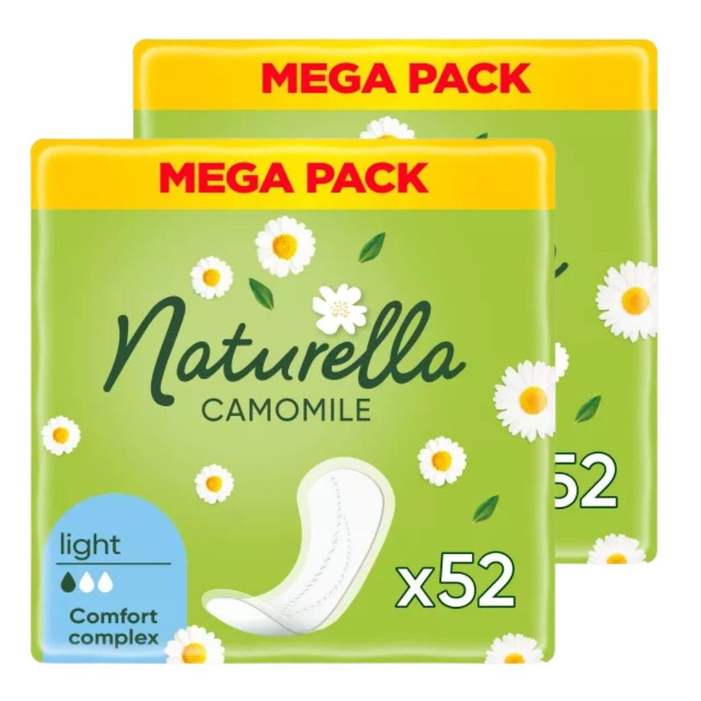 Naturella Normal Camomile Tisztasági Betét (2x52 db)