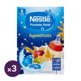   Nestlé Pizsama Hami UHT gyümölcsös folyékony tejpép 6 hó+ (3x400 ml)