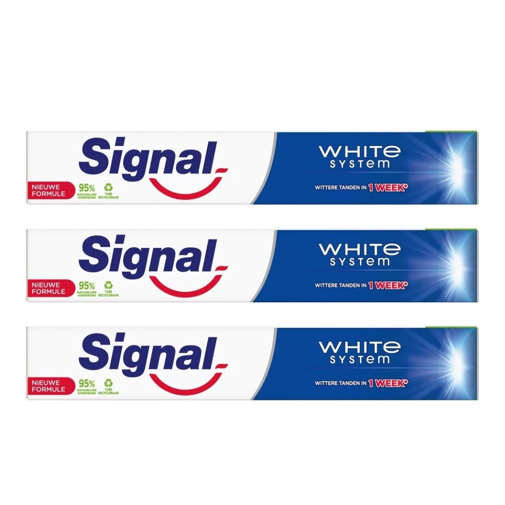 Signal White System fogkrém (3x75 ml)