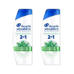   Head & Shoulders Menthol Fresh 2az1-ben korpásodás elleni sampon (2x330 ml)