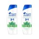 Head & Shoulders Menthol Fresh 2az1-ben korpásodás elleni sampon (2x330 ml)