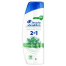 Head & Shoulders Menthol Fresh 2az1-ben korpásodás elleni sampon (2x330 ml)