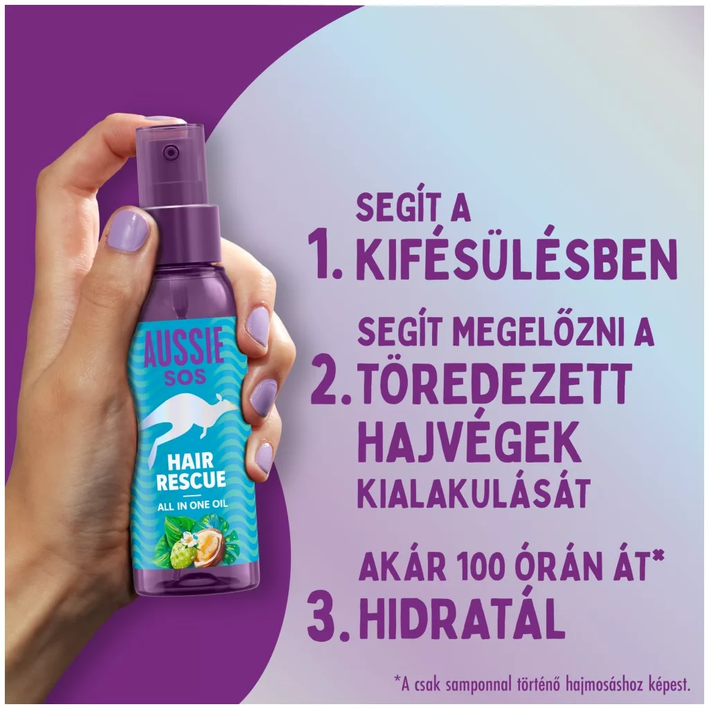 Aussie SOS Oil hajápoló szérum (2x100 ml)
