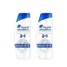   Head & Shoulders Classic Clean 2in1 korpásodás elleni sampon és balzsam (2x400 ml)
