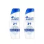 Head & Shoulders Classic Clean 2in1 korpásodás elleni sampon és balzsam (2x400 ml)