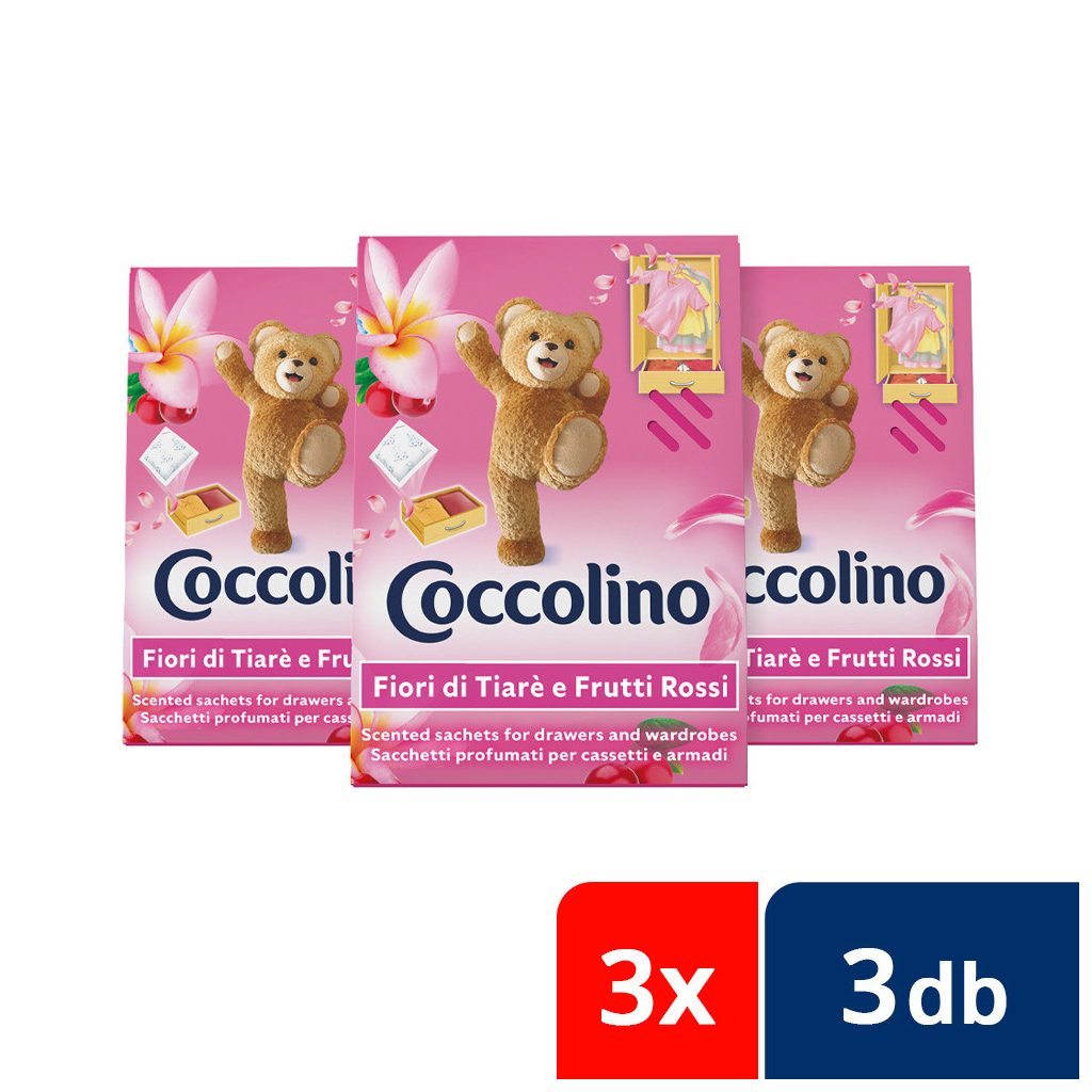 Coccolino illatpárna, rózsaszín (3x3 db)