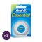 Oral-B essentialfloss fogselyem (3x50 m)