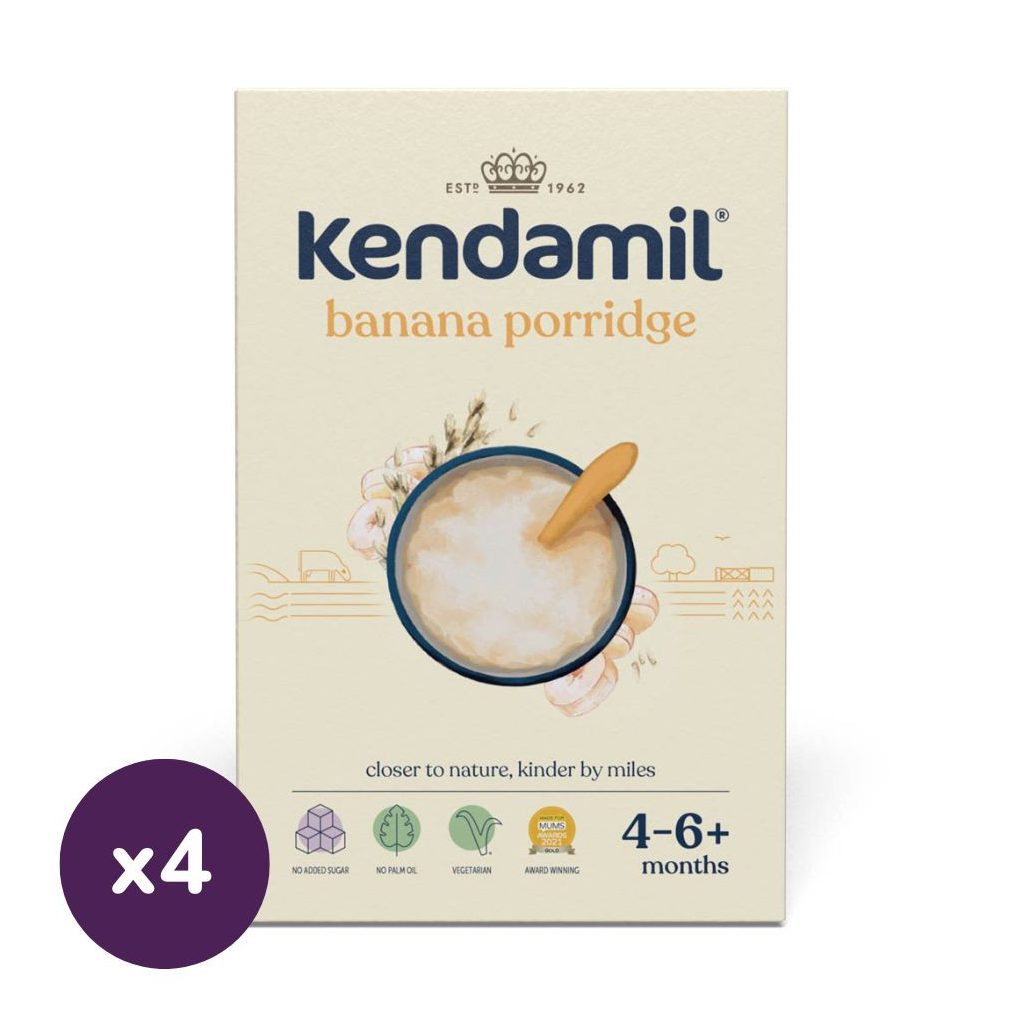 Kendamil tejkása banánnal 4-6 hó (4x150 g)
