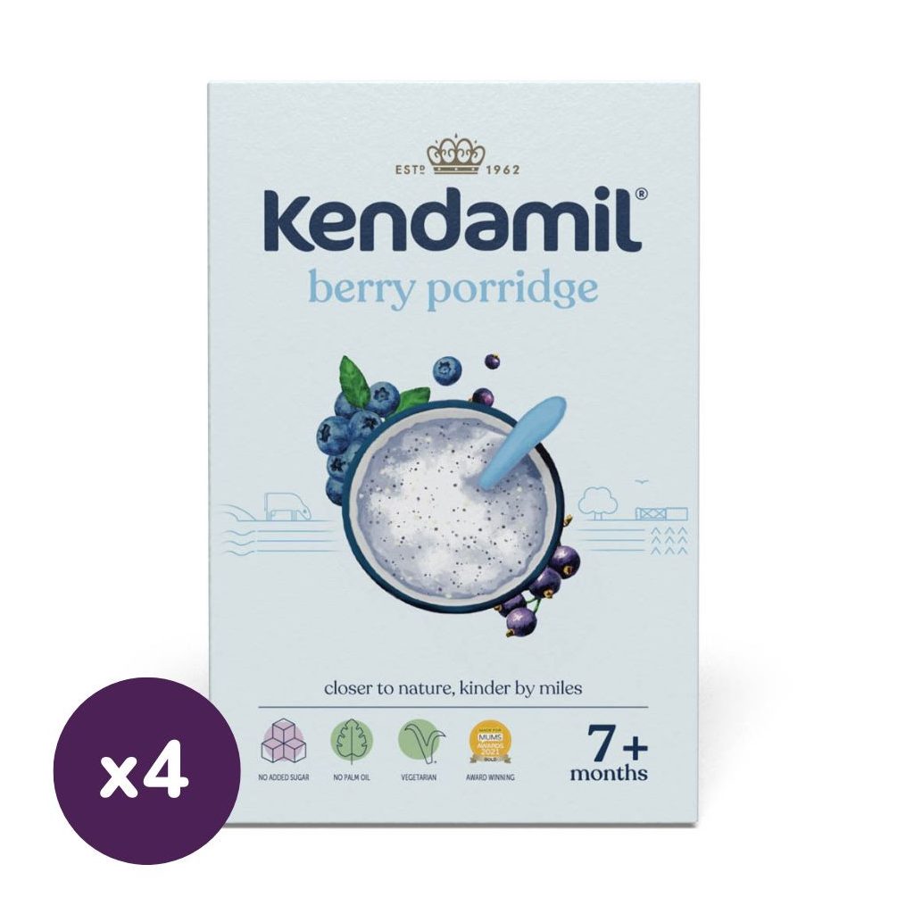 Kendamil tejkása bogyós gyümölcsökkel 7 hó+ (4x150 g)